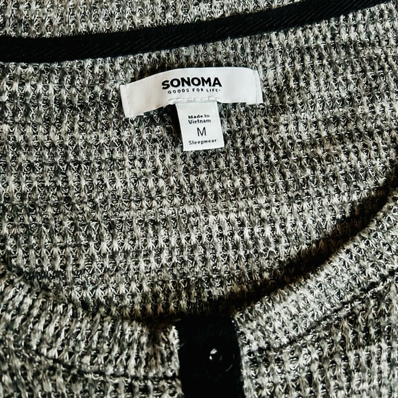 NWT Sonoma 2 piece pajama pants and top set - Picture 3 of 6